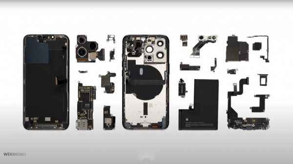 Вскрытие iPhone 13 Pro подтвердило наличие более емкой батареи