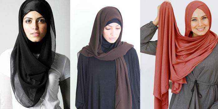 Хиджаб - что это такое, как красиво завязать