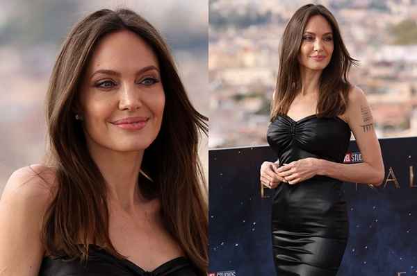 Анджелина Джоли посетила фотоколл фильма "Вечные" в Риме