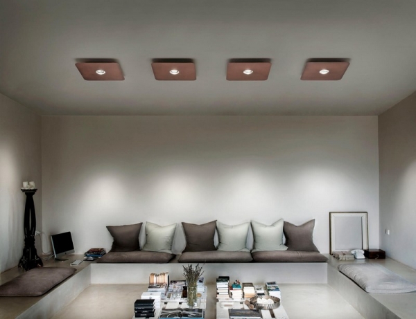 Как расположить точечные светильники на натяжном потолке — виды освещения и варианты расположения