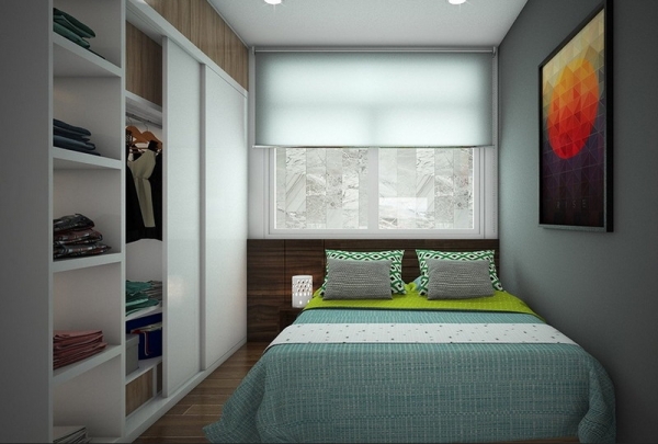 Дизайн узкой длинной спальни — стиль оформления и варианты расстановки мебели
