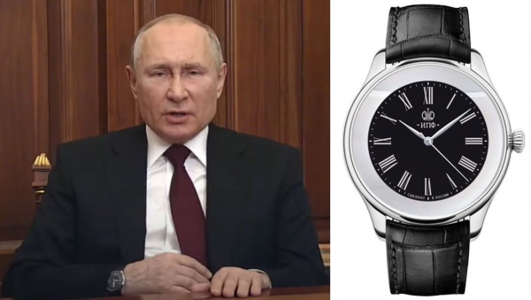 В телеграме обсуждают новые часы Владимира Путина: "Breguet он заменил на "Императорскую Петергофскую фабрику"